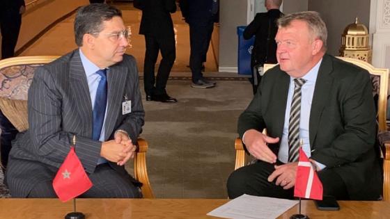 ناصر بوريطة يتباحث مع ووزير الشؤون الخارجية الدنماركي