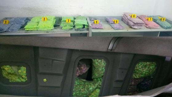 أمن طنجة المتوسط يجهض محاولة لتهريب أزيد من 155 ألف قرص مهلوس