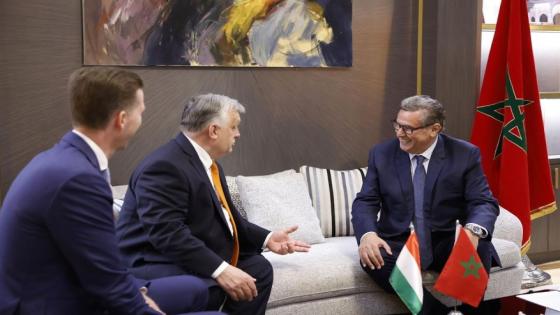 أخنوش يجري مباحثات مع نظيره الهنغاري