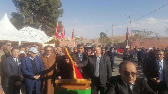 إمنتانوت.. عامل إقليم شيشاوة يعطي إنطلاقة مشاريع تنموية بالمدينة