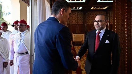 جلالة الملك يستقبل رئيس الحكومة الإسبانية بيدرو سانشيز