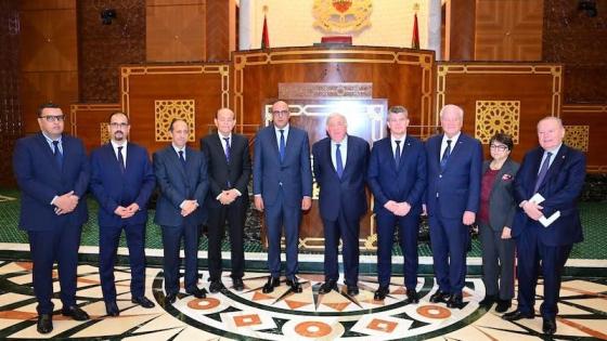 رئيس مجلس المستشارين يجري مباحثات مع رئيس مجلس الشيوخ الفرنسي