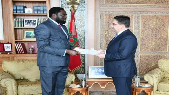 وزير الخارجية يستقبل نظيره الغامبي حاملا رسالة خطية من رئيس بلاده إلى جلالة الملك