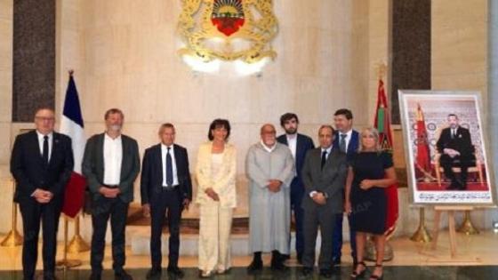 نائب رئيس مجلس المستشارين يجري مباحثات مع رئيسة لجنة الشؤون الإقتصادية بمجلس الشيوخ الفرنسي