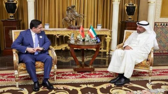 بوريطة يجري مباحثات بالمنامة مع وزير الخارجية الكويتي