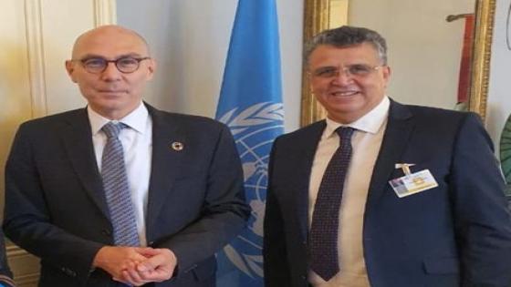 وهبي يعقد لقاءً مع المفوض السامي الجديد لحقوق الإنسان