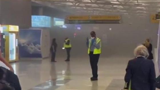 نيويورك.. إصابة تسعة أشخاص في حريق بسلم كهربائي بمطار “جون إف. كينيدي”