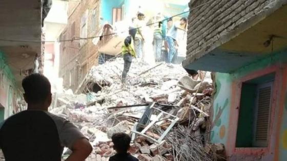 مصر.. مصرع 8 أشخاص في حادث إنهيار عمارة سكنية بالقاهرة