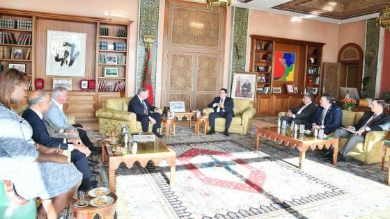 بوريطة يستقبل وفدا من أعضاء الكونغرس الأمريكي