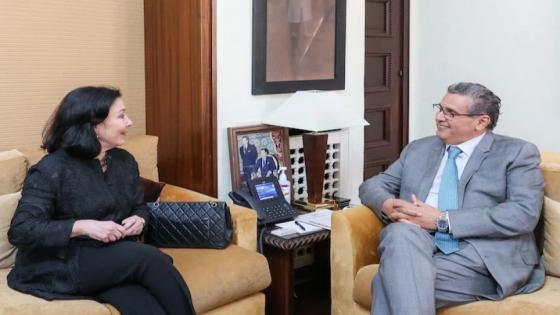 أخنوش يستقبل الرئيسة المديرة العامة لشركة “أوراكل”