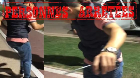 فيديو يظهر شخصا ينتحل صفة شرطي يجر عشريني للتوقيف بالدار البيضاء