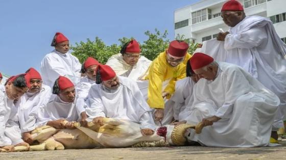 جلالة الملك يؤدي صلاة عيد الأضحى وينحر الأضحية بمسجد الحسن الثاني بمدينة تطوان