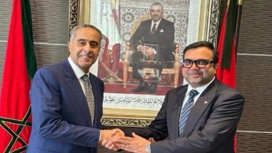 حموشي يستقبل سفير جمهورية باكستان بالرباط