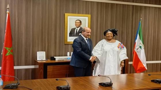 ميارة يجري مباحثات في مالابو مع رئيسة مجلس الشيوخ بغينيا الإستوائية