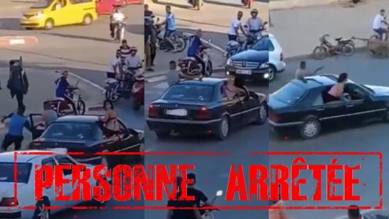 أمن وجدة يتفاعل مع فيديو يظهر أشخاصا يرشقون شرطيا بقنينات زجاجية