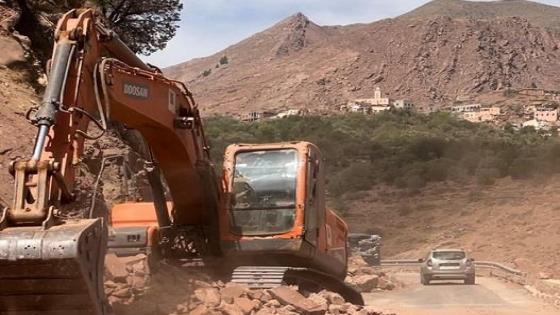 إقليم الحوز.. فتح جميع الطرق المصنفة المتضررة