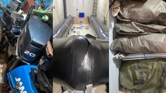 أمن طنجة يوقف متورطين في إعداد ورشة لصناعة القوارب المطاطية المخصصة للهجرة السرية