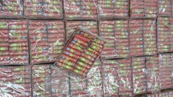 أمن البيضاء تحجز 241.800 وحدة من المفرقعات والشهب النارية المهربة