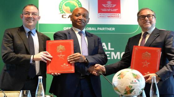 “لارام” شريك دولي رسمي للكونفدرالية الإفريقية لكرة القدم