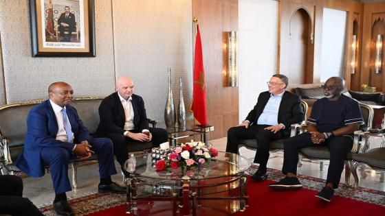 رئيس “الفيفا” جياني إنفانتينو يحل بالمغرب