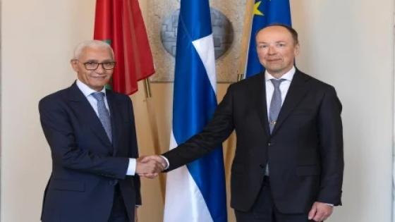 الطالبي العلمي يجري مباحثات مع مسؤولين برلمانيين وحكوميين بجمهورية فنلندا