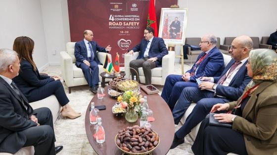 المغرب وفلسطين يوقعان مذكرة تفاهم في مجال النقل واللوجستيك