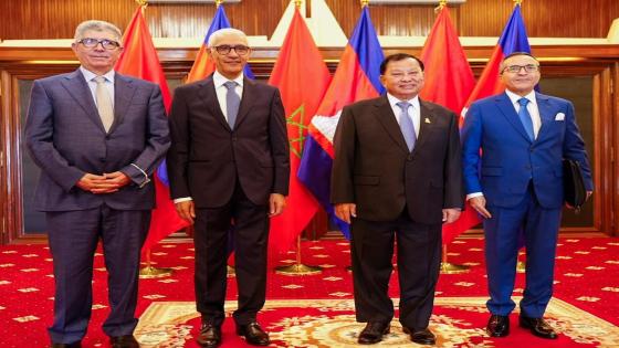 الطالبي العلمي يتباحث مع رئيس الوزراء ورئيسي الجمعية الوطنية ومجلس الشيوخ بكمبوديا