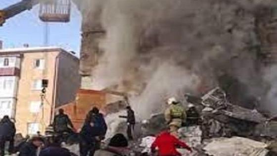 روسيا.. مصرع تسعة أشخاص في إنفجار مبنى سكني