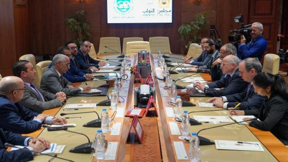 الطالبي العلمي يتباحث مع وفد عن صندوق النقد الدولي