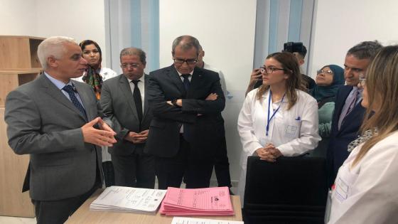 آيت طالب يعطي الإنطلاقة بالناظور لمركز للأنكولوجيا ومركز لتصفية الدم وأمراض الكلي