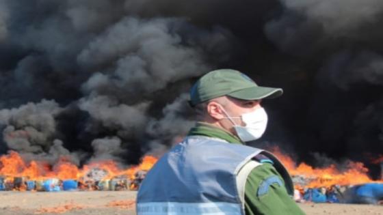 شيشاوة: إتلاف كمية كبيرة من المخدرات بالمزوضية