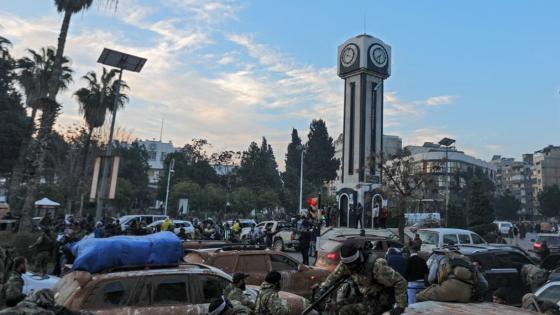 فصائل المعارضة المسلحة بسوريا تعلن دخول دمشق