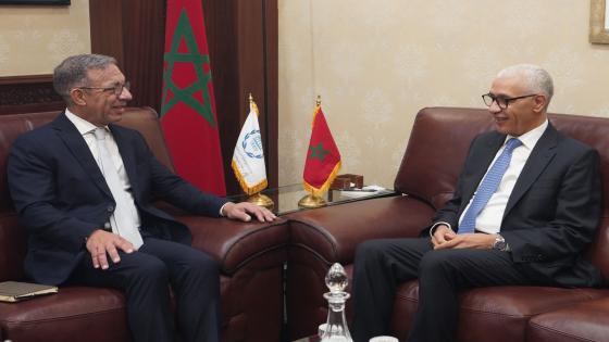 الطالبي العلمي يستقبل “دوارتي باشيكو” رئيس الإتحاد البرلماني الدولي