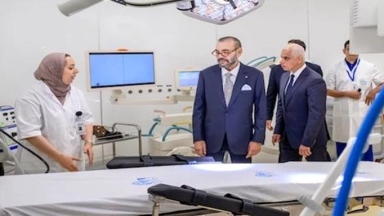 جلالة الملك يدشن المركب الإستشفائي الجامعي “محمد السادس” بطنجة