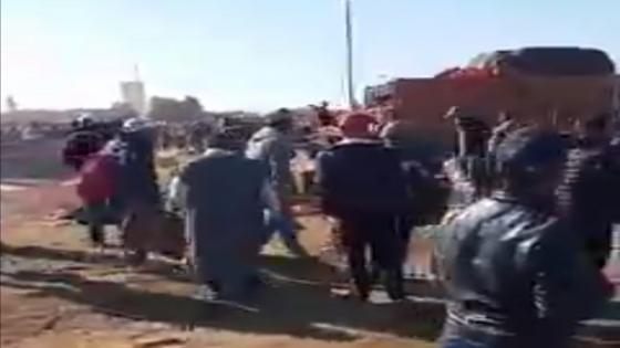 القنيطرة: تدافع ومشاحنات بالسوق الأسبوعي “حد أولاد جلول” 