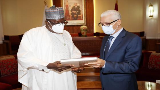 الطالبي العلمي يجري مباحثات مع رئيس برلمان المجموعة الإقتصادية لدول غرب إفريقيا