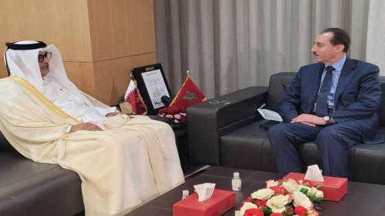 الداكي يتباحث مع وزير العدل القطري