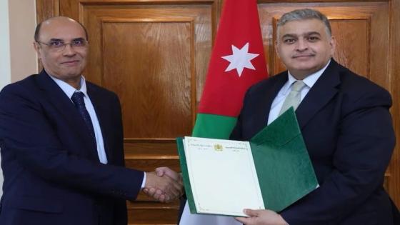 سفير جلالة الملك يقدم أوراق إعتماده للعاهل الأردني الملك عبد الله الثاني