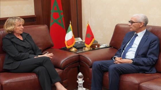 الطالبي العلمي يجري مباحثات مع رئيسة لجنة الخارجية والهجرة بمجلس الشيوخ الإيطالي
