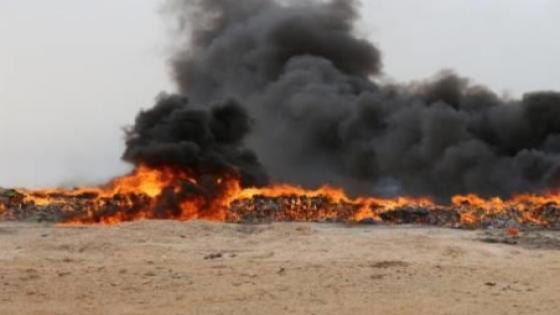 القنيطرة.. المصالح الجمركية تتلف كميات هامة من المخدرات