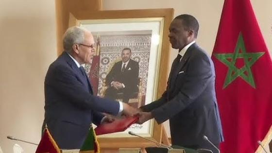 لوديي يستقبل الوزير المنتدب لدى رئاسة جمهورية الكاميرون المكلف بالدفاع