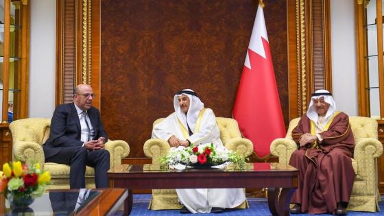 ولد الرشيد يجري مباحثات مع نائب رئيس وزراء البحرين لتعزيز التعاون البرلماني