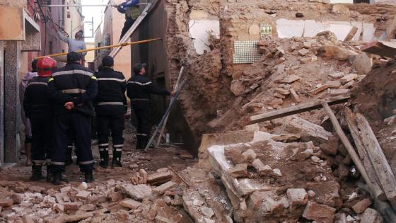 مراكش: إستنفار السلطات بسبب إنهيار جزئي لمنازل عثيقة آيلة للسقوط