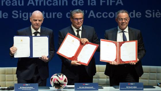 المغرب يحتضن مكتب “الفيفا” في إفريقيا