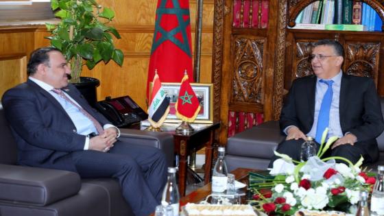 وهبي يستقبل وزير العدل العراقي “سالار عبد الستار محمد”