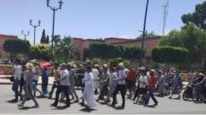 شيشاوة: العطش يخرج ساكنة جماعة بوزيد للإحتجاج أمام عمالة الإقليم