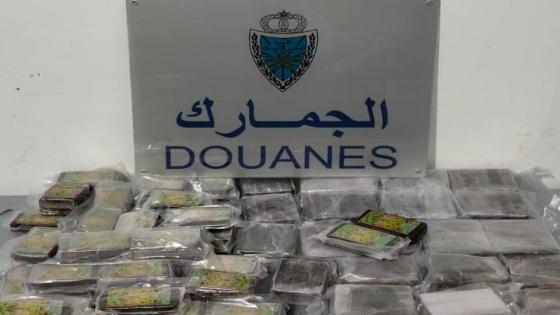 الجمارك يحبط محاولتين لتهريب المخدرات بمعبر باب سبتة