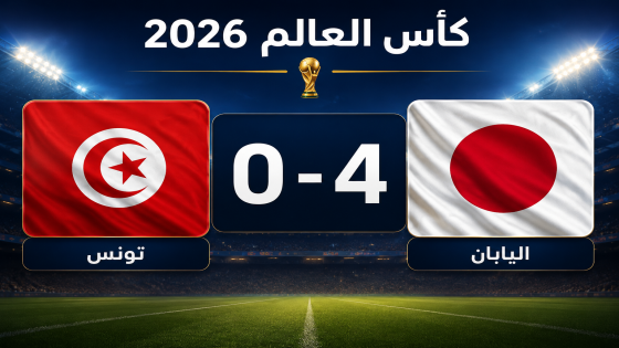 رباعية يابانية تُغرق “نسور قرطاج” وتُعجل بخروجهم من كأس العالم
