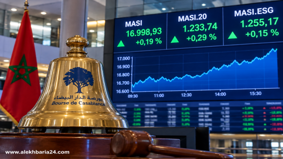 بورصة البيضاء تنهي تداولات الخميس على وقع الإرتفاع