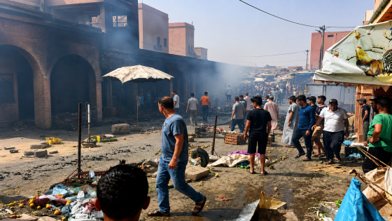 شيشاوة: نشوب حريق بأحد المراكز التجارية بالمدينة